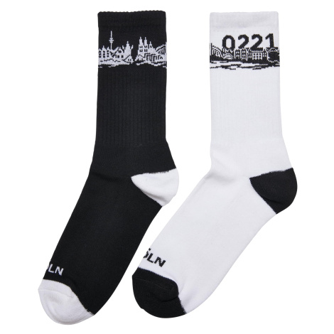 Major City 0221 Socks 2-Pack Black/White mister tee