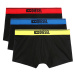 3PACK Mens Boxers Diesel Black