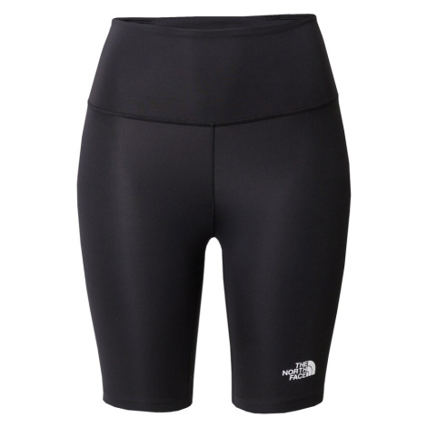 THE NORTH FACE Športové nohavice 'Flex Short Leggings'  čierna / biela