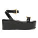 Versace Jeans Couture Sandále 74VA3S06 Čierna