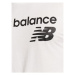 New Balance Tričko MT03905 MT03905 Biela Athletic Fit