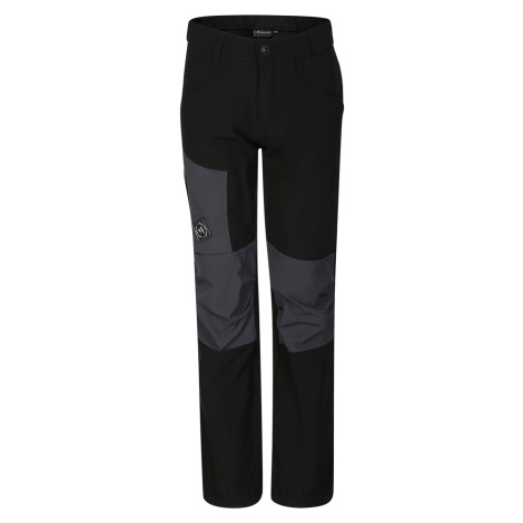 Alpine Pro Firsto Detské softshellové nohavice KPAD339 čierna