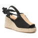 Castañer Espadrilky Telma/001 023044-100 Čierna