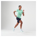 Dámske bežecké tričko Run 500 Confort bez švov žiarivo zelené