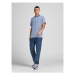 Jack&Jones Polokošeľa Bluwin 12169064 Modrá Regular Fit