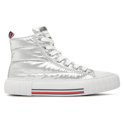 Tommy Hilfiger Sneakersy T3A9-32975-1437904 S Strieborná