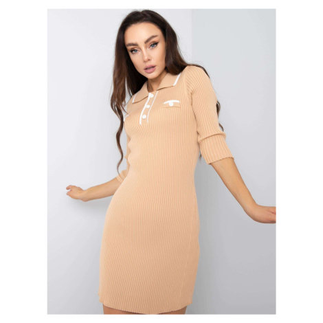 Beige dress Harper RUE PARIS