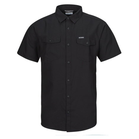 Columbia  Utilizer II Solid Short Sleeve Shirt  Košele s krátkym rukávom Čierna