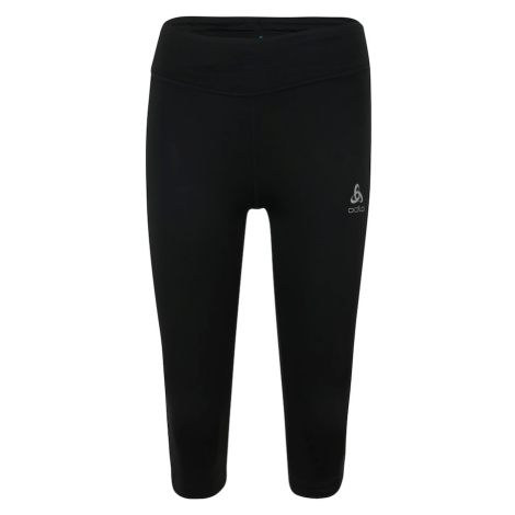 ODLO Športové nohavice 'Essential'  svetlosivá / čierna