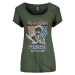 Jimi Hendrix tričko Electric Ladyland Zelená