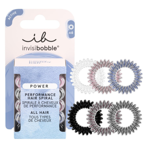 Sada špirálových gumičiek do vlasov Invisibobble Power Be Visible - 6 ks + darček zadarmo