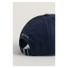 ŠILTOVKA GANT CONTRAST LOGO COTTON TWILL CAP EVENING BLUE