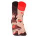 Veselé ponožky Dedoles Čokoládovo-jahodová torta (D-U-SC-RS-C-C-1565) L