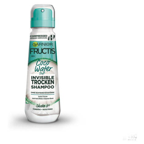 Neviditeľný suchý šampón s vôňou kokosovej vody Garnier Fructis Invisible Trocken Shampoo - 100 