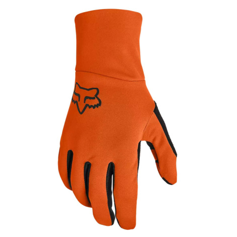 FOX Cyklistické rukavice dlhoprsté - RANGER FIRE - oranžová