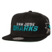 San Jose Sharks čiapka flat šiltovka NHL Triple Play Snapback