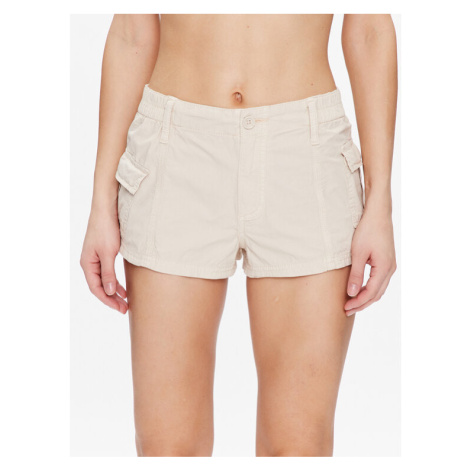 BDG Urban Outfitters Bavlnené šortky BDG SUMMER Y2K SHORT 76476308 Écru Regular Fit