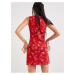 Červené dámské květované šaty Desigual Amapola