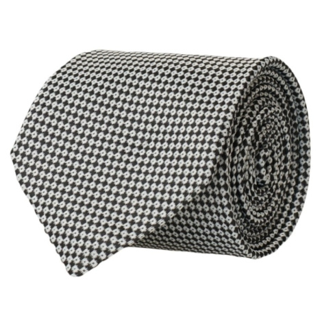 ALTINYILDIZ CLASSICS Men&#39;s Grey-black Patterned Grey-black Classic Tie
