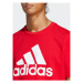 Adidas Tričko Essentials Single Jersey Big Logo T-Shirt IC9352 Červená Regular Fit