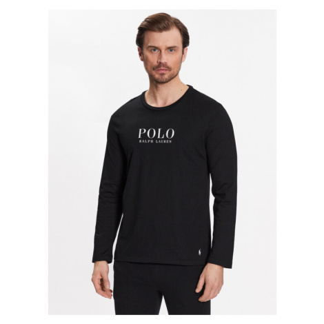 Polo Ralph Lauren S dlhými rukávmi 714899614004 Čierna Regular Fit