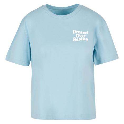 Women's T-shirt Dreams Over Reality blue mister tee