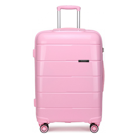 Kono cestovný kufor na kolieskach Classic Collection - ružový 77L