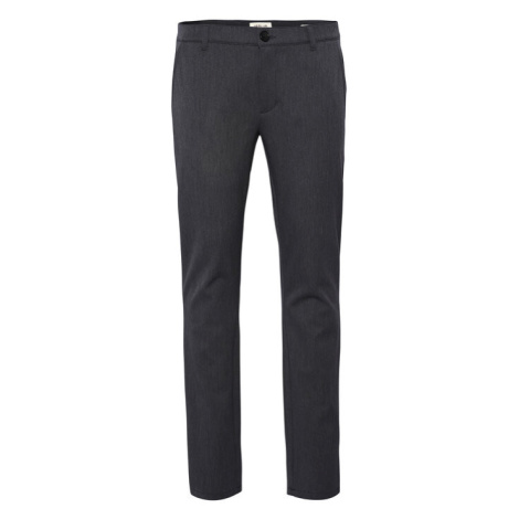 Solid Chino nohavice 21200141 Sivá Slim Fit
