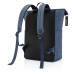 Rolovací batoh Reisenthel Rolltop backpack Herringbone dark blue