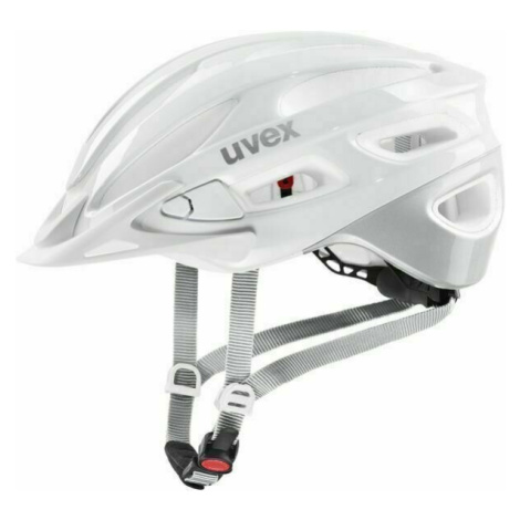 UVEX True White/Silver Prilba na bicykel