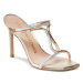 Stuart Weitzman Šľapky Woven Knot 100 Sanda SA620 Zlatá