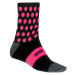 Sensor ponožky DOTS NEW černo-růžové