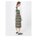 Hurley Športové šaty 'ALEXA'  svetlosivá / olivová / čierna / biela