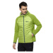 Jack Wolfskin ROUTEBURN PRO HYBRID M Pánska outdoorová zateplená bunda, zelená, veľkosť