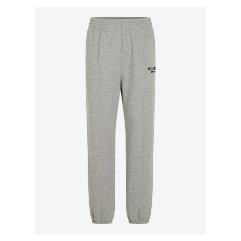 Tommy Hilfiger Monotype Mouline Light Grey Sweatpants - Men