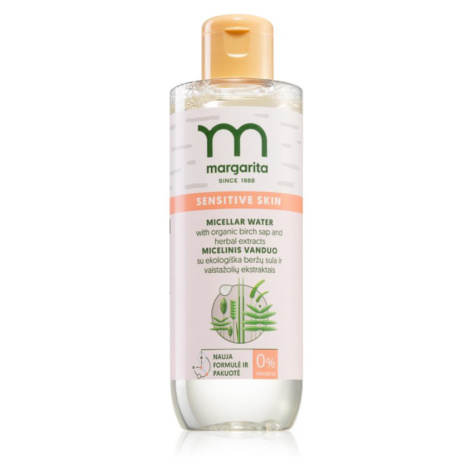 Margarita Sensitive Skin čistiaca a odličovacia micelárna voda
