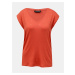 Coral Patterned T-Shirt Pieces Milly - Women