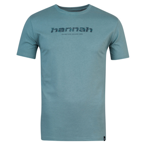 Hannah Ravi Pánske bavlnené tričko 10029118HHX smoke blue