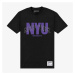 Queens Park Agencies - New York University Script Unisex T-Shirt Black