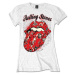 The Rolling Stones tričko Tattoo Flash Biela