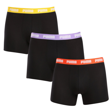 3PACK men's boxers Puma black