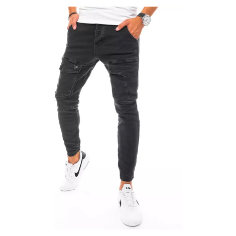 Pánske džínsové kapsáče Odo čierna UX3272 DStreet