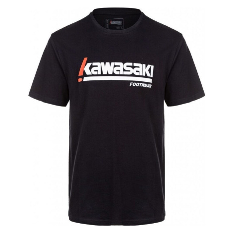 Kawasaki  Kabunga Unisex S-S Tee K202152 1001 Black  Tričká s krátkym rukávom Čierna