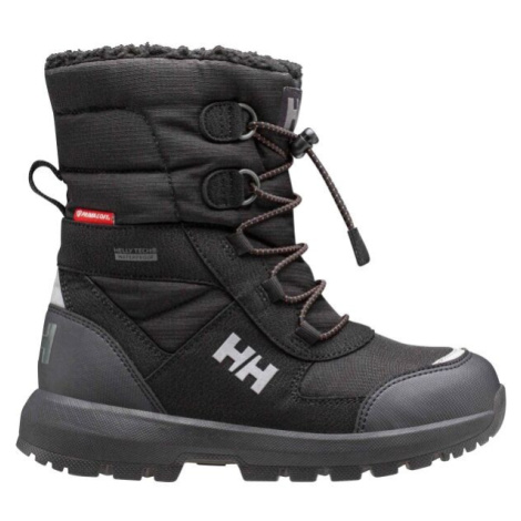 Helly Hansen JK SILVERTON BOOT HT Detská zimná obuv, čierna, veľkosť 36