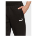 Puma Teplákové nohavice Essentials Logo 586718 Čierna Regular Fit