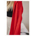 Red hooded sweater