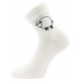 Boma Ovečkana Unisex teplé ponožky - 3 páry BM000002820700101384 smotanová