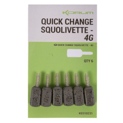 Korum olovko quick change squolivettes - 4 g