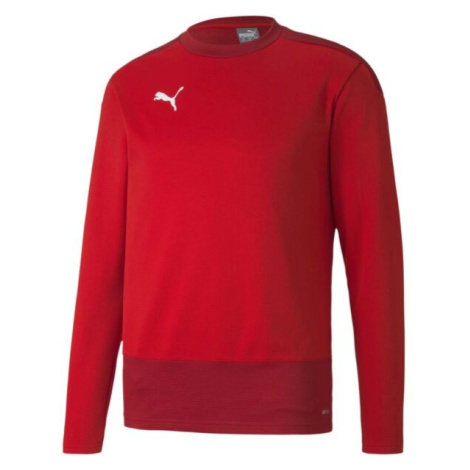 Puma TEAMGOAL 23 TRAINING SWEAT Pánska športová mikina, červená, veľkosť