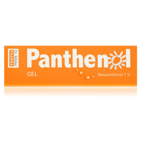 Dr. Müller Panthenol gel 7% upokojujúci gél po opaľovaní pre podráždenú pokožku